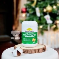 Vitamin Tổng Hợp Nature’s Way Complete Daily Multivitamin  200 Viên Úc