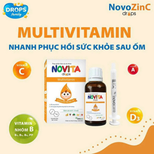 Vitamin tổng hợp Novita drops 30ml