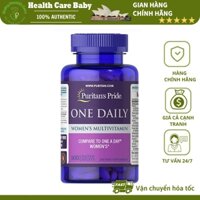 Vitamin tổng hợp nữ Puritan's Pride One Daily Women's Multivitamin Mỹ 100 viên