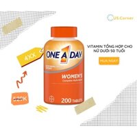 Vitamin Tổng Hợp Nữ - Women's Complete Multivitamin | ONE A DAY | Nữ < 50t | 200 viên