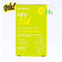 Vitamin tổng hợp & Omega-3 Neubria Neu Kid Advanced Formula For Mind cho trẻ 3-12 tuổi