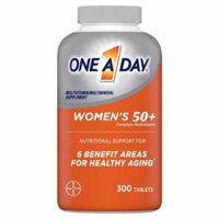 Vitamin tổng hợp One A Day For Women 50+ Bayer cho phụ nữ từ 50 tuổi trở lên hộp 300 viên