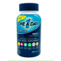 Vitamin tổng hợp One A Day dành cho nam One A Day Men’s Multivitamin 200 viên của Mỹ