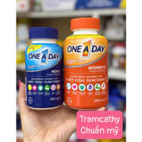 vitamin tổng hợp-One A Day Men’s Multivitamin 200 Tablets & One A Day Women’s Multivitamin 200 Tablets dưới 50 tuổi