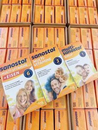 Vitamin Tổng Hợp Sanostol Số 6 + Sắt Cho Bé Từ 6 Tuổi, 460 ml