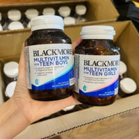 Vitamin tổng hợp tuổi teen 12-18 tuổi bé trai và bé gái blackmores multi vitamin for teen boys, teen girls 60 viên úc