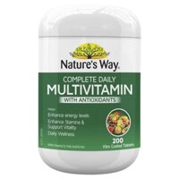 Vitamin Tổng Hợp [Úc] Nature’s Way Complete Daily Multivitamin - 200 Viên