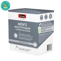 Vitamin tổng hợp Úc Swisse Ultivite Men’s Multivitamin + Superfood blend 28 gói