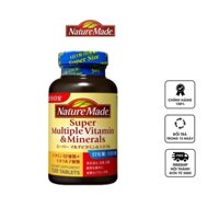 Vitamin tổng hợp và khoáng chất Nature Made Super Multiple Vitamin & Minerals