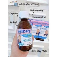 Vitamin tổng hợp Wellbaby - 150ml -  của Anh