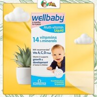 Vitamin tổng hợp Wellbaby cho bé 150ml Anh