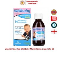 Vitamin tổng hợp Wellbaby cho bé 150ml nhập khẩu Anh UK