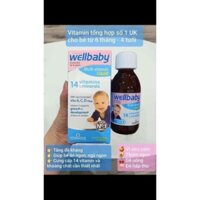 Vitamin tổng hợp wellbaby cho bé 150ml [ Anh] date xa