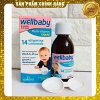 Vitamin tổng hợp wellbaby cho bé 150ml [ Anh] date xa