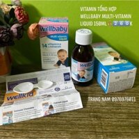 VITAMIN TỔNG HỢP WELLBABY MULTI-VITAMIN LIQUID 150ml
