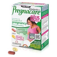 Vitamin và khoáng chất cho mẹ bầu và cho con bú Pregnacare Plus Omega - 3