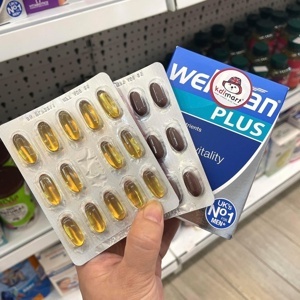 Vitamin Wellman Plus Omega 3,6,9 cho nam trên 20 tuổi