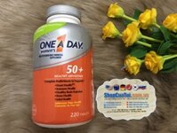 Vitamine ONE A DAY 50+ Miltivitamine Advantage WoMen Formula 220 viên của Mỹ