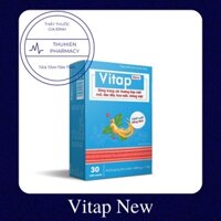 Vitap New - Viên uống hỗ trợ bổ huyết, cải thiện huyết áp thấp (Hộp 30 viên)