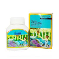 Vitatree Viên Uống Collagen 3 Trong 1, Kết Hợp Sữa Ong Chúa, Nhau Thai Cừu Marine Collagen Plus 100 Viên - Hạn sử dụng 31/05/2025