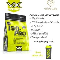 VITAXTRONG ISO PRO WHEY PROTEIN HYDROLYZED TĂNG CƠ TINH KHIẾT NHẤT 2LBS
