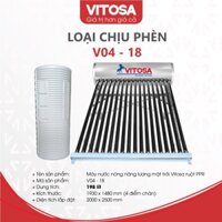 VITOSA (V04-18) - 180 lít dòng ruột PPR