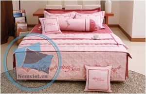 Bộ chăn ga gối phủ Vivabon S1010 - 140 x 200 cm