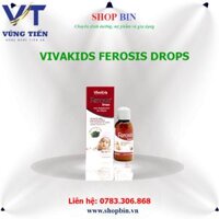 Vivakids ferosis drops