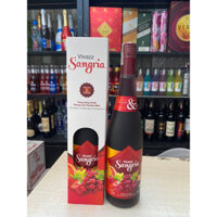 VIVAZZ SANGRIA 7% 750ml-Nho Đỏ ( Nho Tím)-Date 01.2026