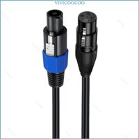 Vivi Speakon Cắm Nam Sang XLR 3Pin Nữ Loa Cáp Nối Dài Dây Micro