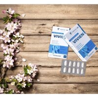 Vivien - Viên uống men vi sinh, bổ sung lợi khuẩn, hạn chế tiêu chảy, phân sống, đầy hơi, khó tiêu, đau chướng bụng