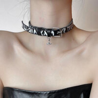 VIVIENNE WESTWOOD necklace da 3d Saturn Kim loại khắc choker