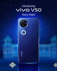 Vivo V50 Starry Night - Thiết Kế Đỉnh Cao và Công Nghệ Tiên Tiến Snapdragon 7 Gen 3 512GB 12GB + 12GB RAM ảo