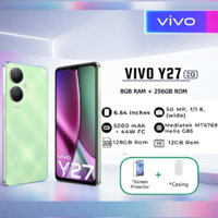 Vivo Y27 5G Điện thoại (6GB/128GB) Chính Hãng Camera Chính 50MP NFC Pin 5000 mAh Smart Phone