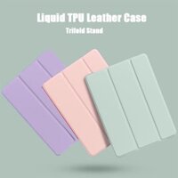 Vivopad VivoPadAir vivoPad3Pro Dành Cho iQOO Pad2 Pro Silicone Gấp Ba Giá Đỡ TPU Máy Tính Bảng Dành Cho Vivo Pad 2 Air Pad3 Pro 11 11.5 12.1 13 Chống Vân Tay Bảo Vệ Màn Hình Máy Tính Bảng