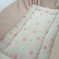 VK-Nệm Muslin lót nôi tre đặt võng Viet kids nhiều size dùng cho các loại võng xếp, võng dù, võng lưới