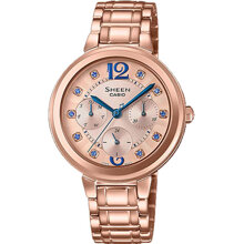 Đồng hồ nữ Casio She-3048PG - dây kim loại
