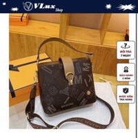 VL95- Túi Xách Nữ cao cấp VLUX- 3 ngăn chính tiện ích-cầm tay-đeo chéo-đeo vai xinh xắn