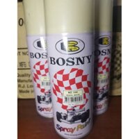 VLXD Sơn xịt cao cấp Bosny màu nhũ ánh vàng xe Vespa/Lead  (mã 150)
