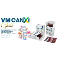 VM Canxi Gold (Hộp 20 ống 10ml/ống) (Canxi hữu cơ, dễ uống, dễ hấp thu)