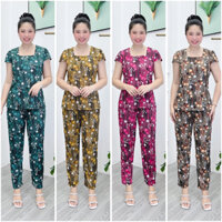 VM200 combo 4 bộ đồ trung niên cổ Vuông mới 40-65kg
