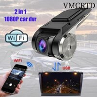 Vmcrtd Dash Cam Cho Android Xe DVR Tầm Nhìn Ban Đêm Dashcam DVR Video