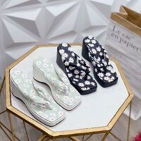 VMO(ẢNH THẬT) Dép Xuồng 7p Hoa Cúc Kẹp Ngón Mềm Êm Bo Box XIÊU SANG .