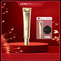 【VN Tàu Thủy】Honey Beauty Kem Lót Chống Nắng Dưỡng Ẩm Che Khuyết Điểm Lâu Trôi 30g