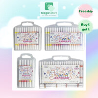 [VN]Bút Acrylic Marker CHOSCH 2 Đầu nhiều mực CS-M05 12/24/36/48 Màu nét tươi sáng Hàng Cty Có HĐ