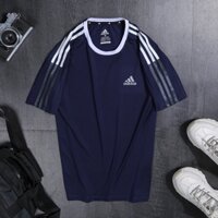 (VNXK) Áo phông nam Adidas 3 sọc dọc cánh tay Climachill