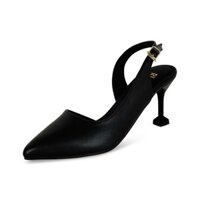 [VNXK]Giày cao gót Rhea 7cm hở em da mềm thiết kế Hàn Quốc