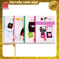 Vở 4 ly ngang Hồng Hà 200 trang Class Monokuro Boo 0390 | Vở học sinh miền Trung - Nam (10 quyển)
