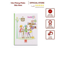 Vở 4 ô ly 200 trang Hồng Hà Class Beautiful Life 0404 | Vở học sinh miền Trung - Nam (5 quyển)