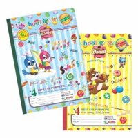 Vở 4 ô ly 48tr đủ may dán gáy IK 10092 MS 068